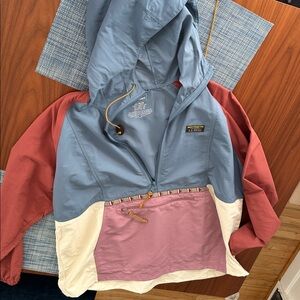 L.L. Bean Women's mountain classic anorak 2X Plus Nylon Jacket